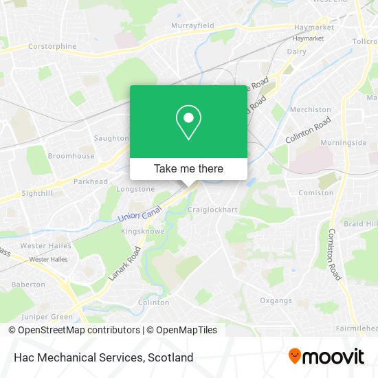 Hac Mechanical Services map