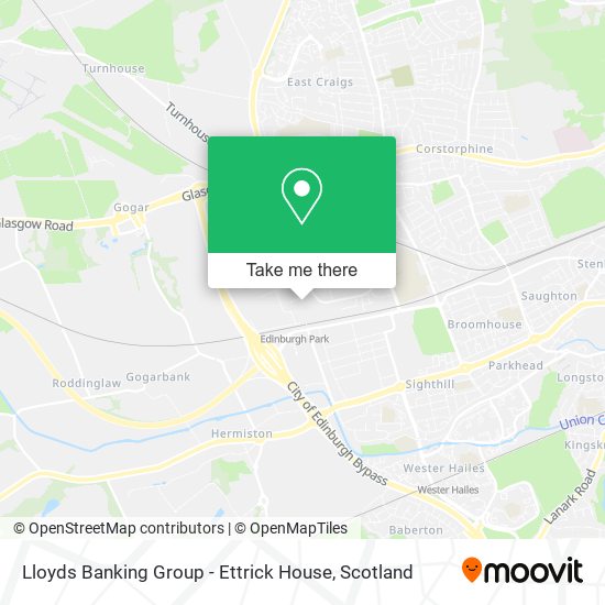 Lloyds Banking Group - Ettrick House map