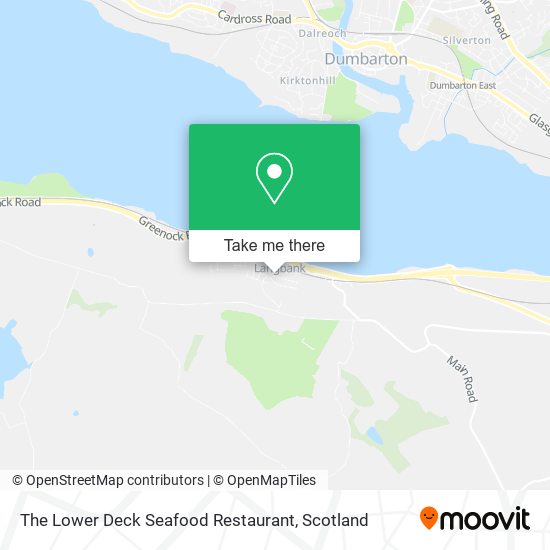 The Lower Deck Seafood Restaurant map