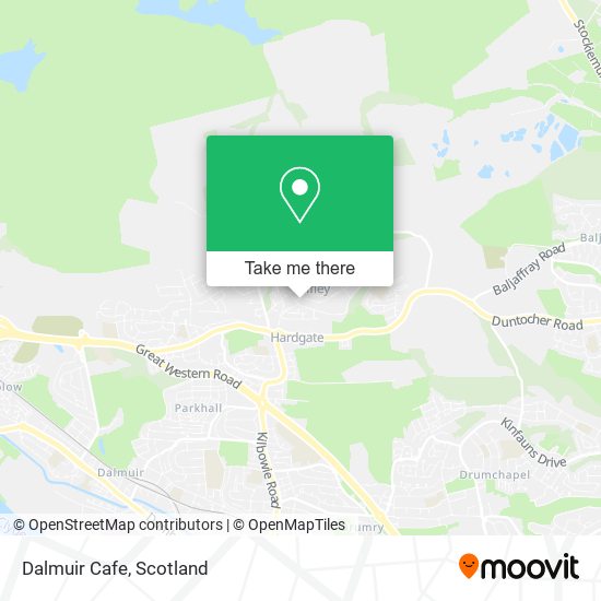 Dalmuir Cafe map