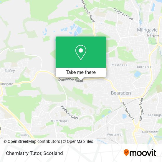 Chemistry Tutor map