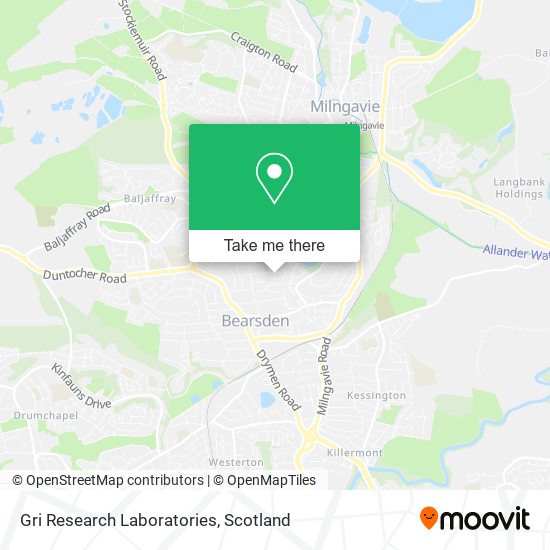 Gri Research Laboratories map
