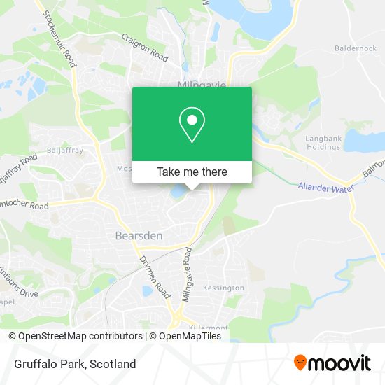 Gruffalo Park map