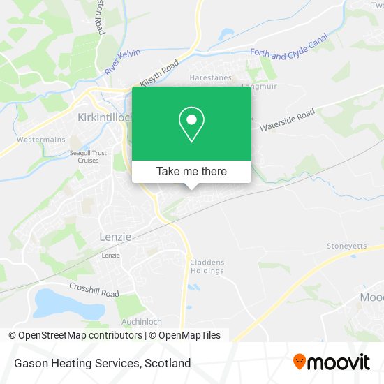 Gason Heating Services map