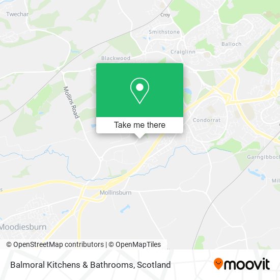 Balmoral Kitchens & Bathrooms map