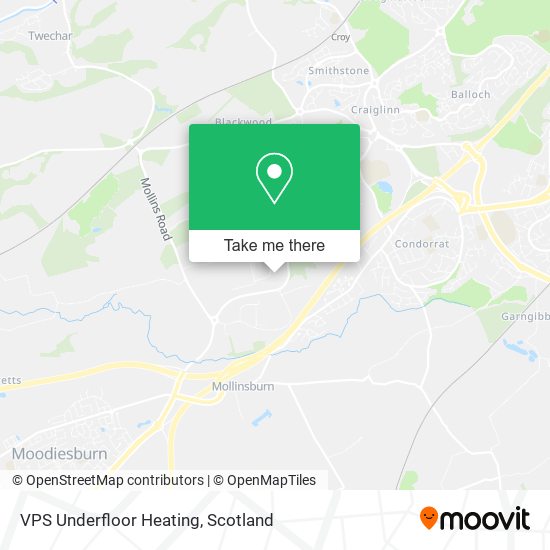VPS Underfloor Heating map
