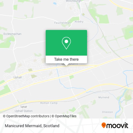 Manicured Mermaid map