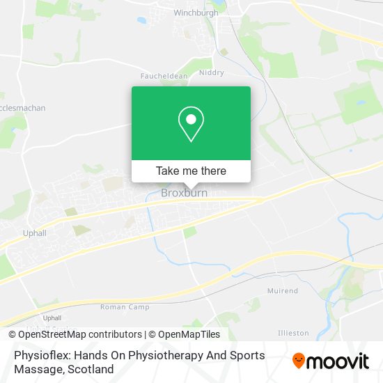 Physioflex: Hands On Physiotherapy And Sports Massage map