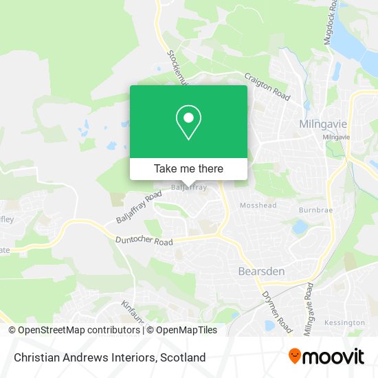 Christian Andrews Interiors map
