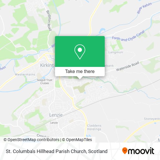 St. Columba's Hillhead Parish Church map