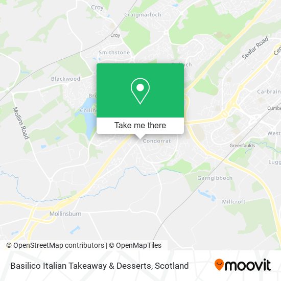 Basilico Italian Takeaway & Desserts map