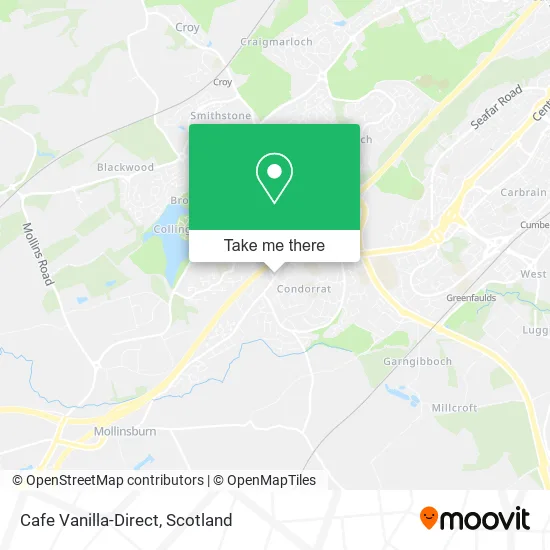 Cafe Vanilla-Direct map