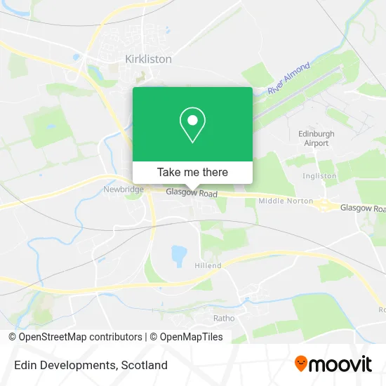 Edin Developments map