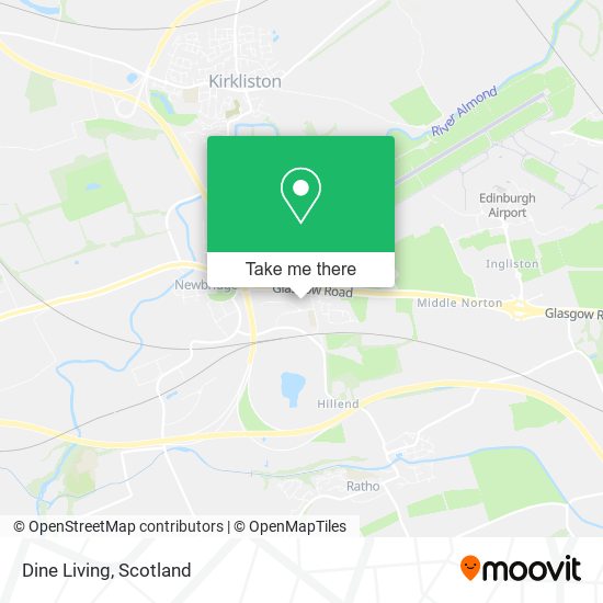 Dine Living map