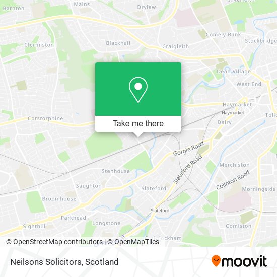 Neilsons Solicitors map
