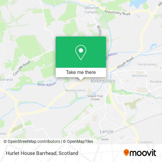 Hurlet House Barrhead map