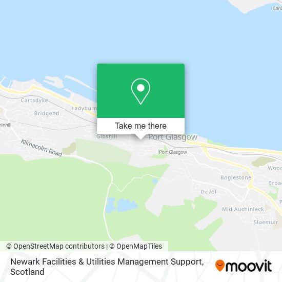 Newark Facilities & Utilities Management Support map