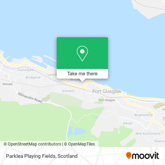 Parklea Playing Fields map