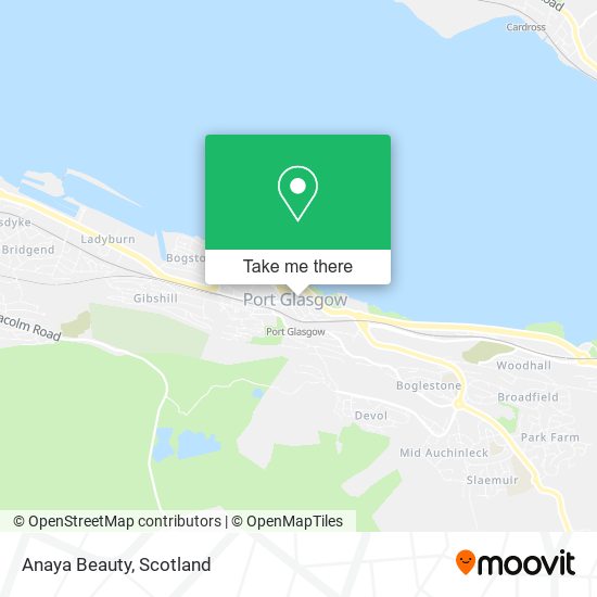 Anaya Beauty map