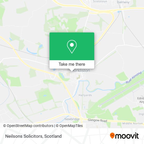 Neilsons Solicitors map