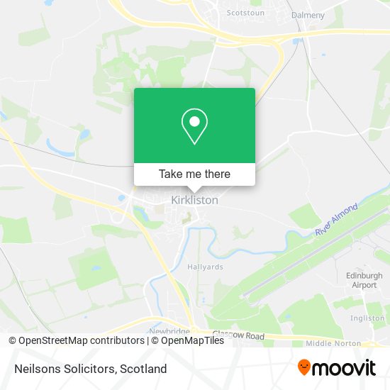 Neilsons Solicitors map