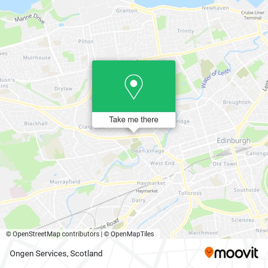 Ongen Services map