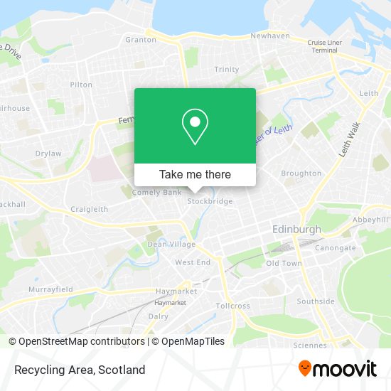 Recycling Area map