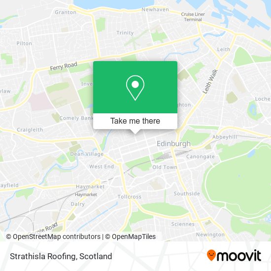 Strathisla Roofing map