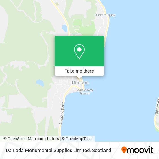 Dalriada Monumental Supplies Limited map