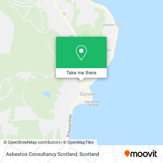 Asbestos Consultancy Scotland map