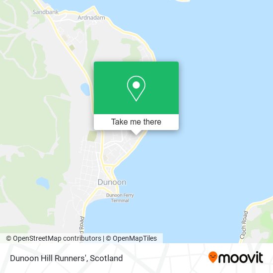 Dunoon Hill Runners' map