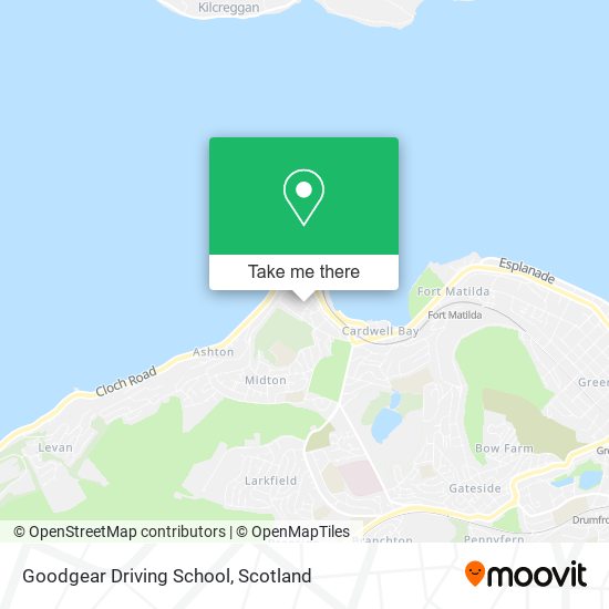 Goodgear Driving School map