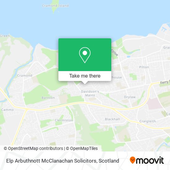 Elp Arbuthnott McClanachan Solicitors map