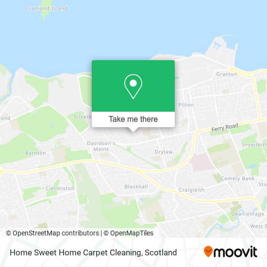 Home Sweet Home Carpet Cleaning map