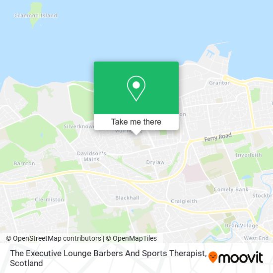 The Executive Lounge Barbers And Sports Therapist map