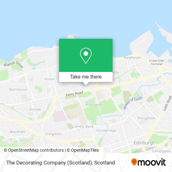 The Decorating Company (Scotland) map