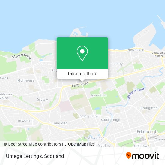 Umega Lettings map