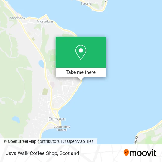 Java Walk Coffee Shop map