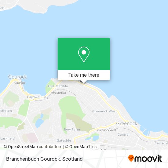 Branchenbuch Gourock map