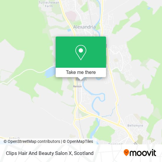 Clips Hair And Beauty Salon X map