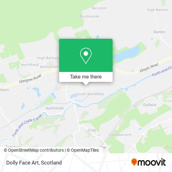 Dolly Face Art map