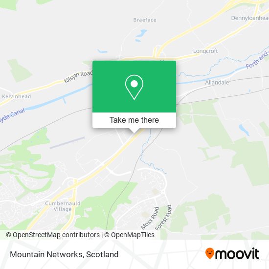 Mountain Networks map