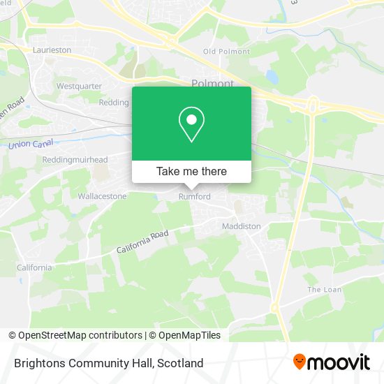 Brightons Community Hall map