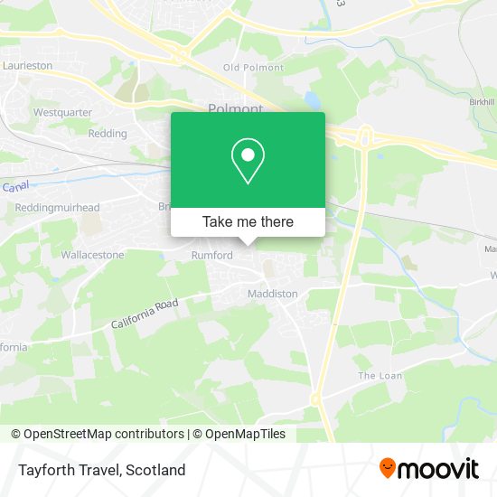 Tayforth Travel map
