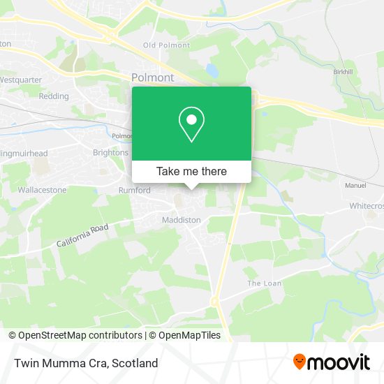 Twin Mumma Cra map