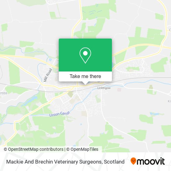 Mackie And Brechin Veterinary Surgeons map