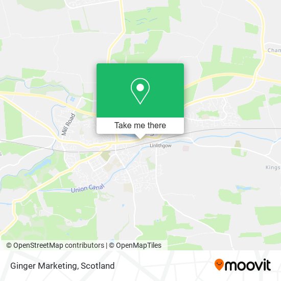 Ginger Marketing map