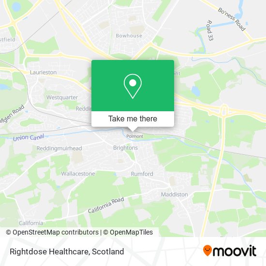 Rightdose Healthcare map