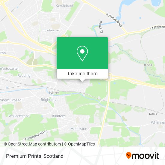 Premium Prints map