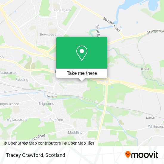 Tracey Crawford map
